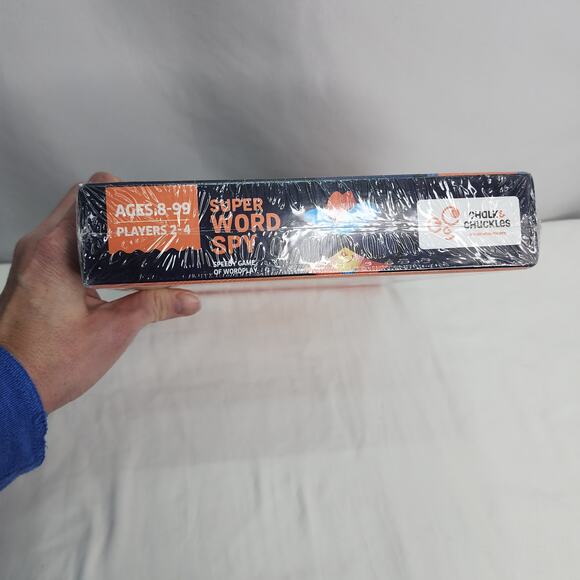 Chalk and Chuckles Super Word Spy  Word Games for Kids,-Adults Age 8-99, NEW - Picture 11 of 12